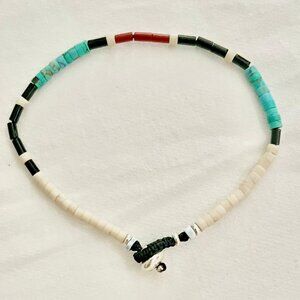 MIKIA BRACELET IN TURQUISE / CORAL / STERLING SILVER (RETAIL $140)